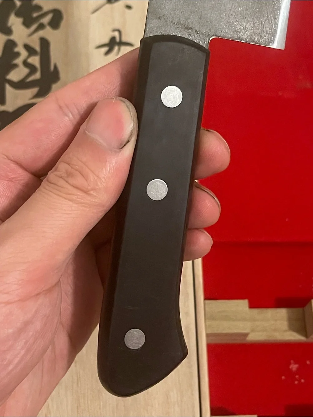 Japanese knife Nakiri and Santoku Set 小鍛冶國武 Kokaji Kunitake 170mm kitchen knife